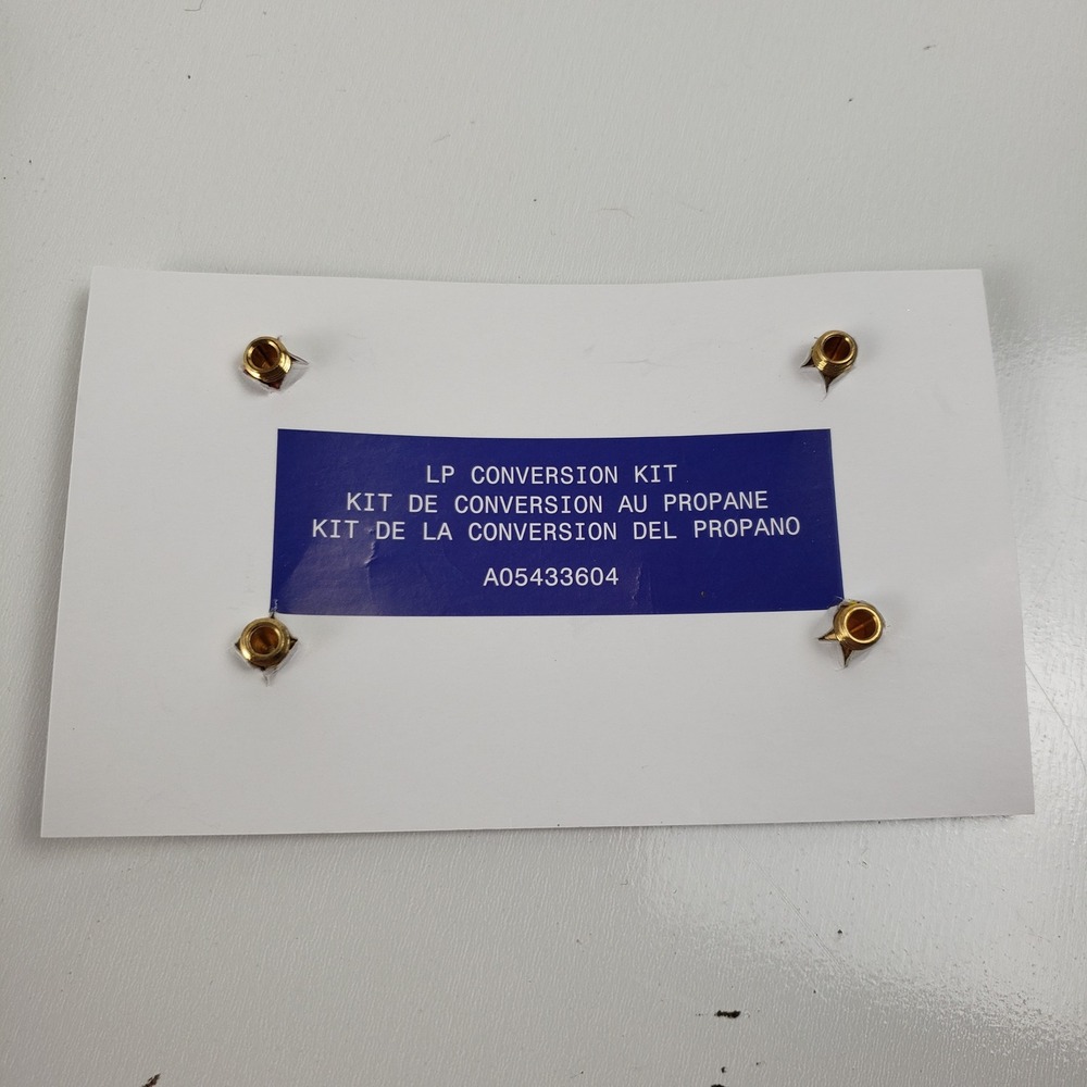 Frigidaire Electrolux LP Conversion Kit A05433604‎ Gas Range Orifices Set